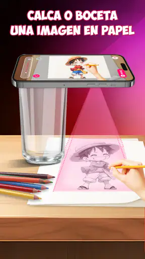 AR Draw: Boceto, Dibujar Anime screenshot 8