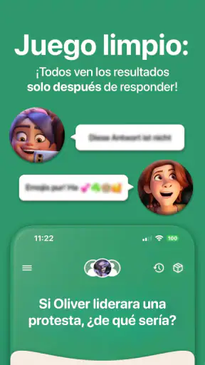 askUs: ¿Quién es más probable? screenshot