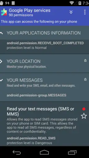 aSpotCat - Permission Checker screenshot 4
