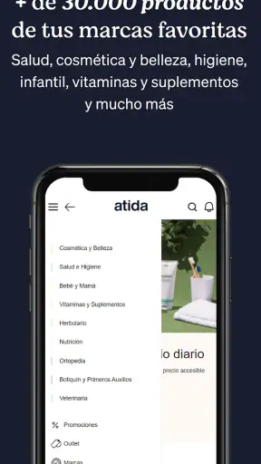 Atida Mifarma Farmacia online screenshot 2