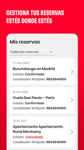 Atrápalo viajes y planes cerca screenshot 4