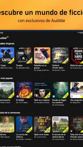 Audible: Audiolibros, podcasts screenshot 10
