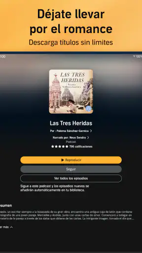 Audible: Audiolibros, podcasts screenshot 11