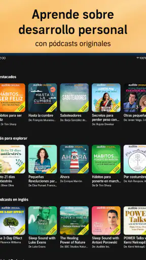 Audible: Audiolibros, podcasts screenshot 12
