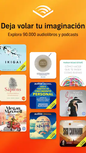 Audible: Audiolibros, podcasts screenshot 9
