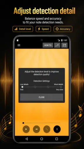 Audio a Partitura y MIDI screenshot 12