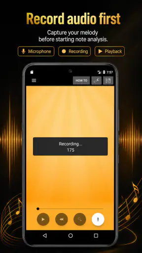 Audio a Partitura y MIDI screenshot 3