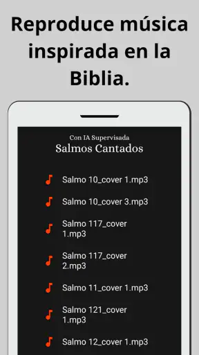 Audio Biblia Reina Valera 1960 screenshot 6