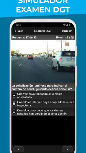 Autoescuela Móvil. Test DGT screenshot 2