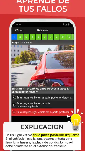 Autoescuela Móvil. Test DGT screenshot 3