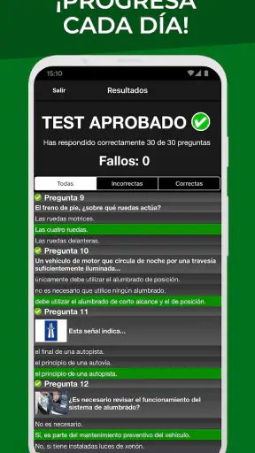Autoescuela Móvil. Test DGT screenshot 6