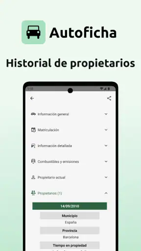 Autoficha - Informe DGT screenshot 9