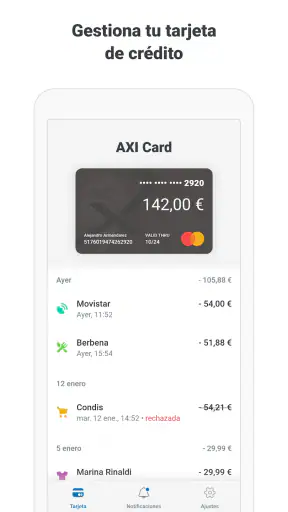 Axi Card ES screenshot 3