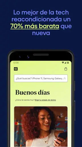 Back Market, compra online screenshot 2