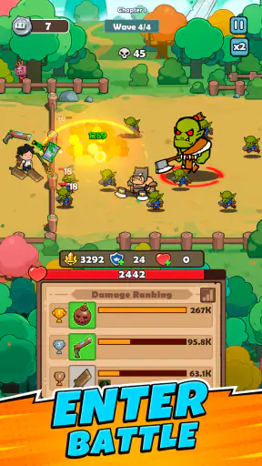 BagMaster Isekai - Lucha RPG screenshot 1