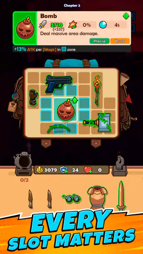 BagMaster Isekai - Lucha RPG screenshot 4