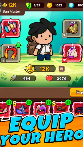 BagMaster Isekai - Lucha RPG screenshot 9
