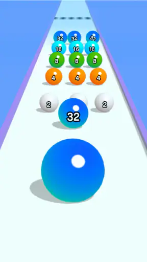 Ball Run 2048: Unir números screenshot 11
