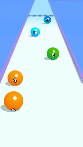 Ball Run 2048: Unir números screenshot 9