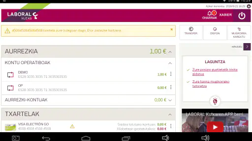 Banca Móvil LABORAL Kutxa screenshot 11