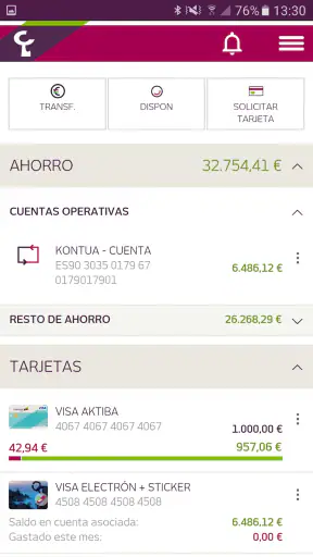 Banca Móvil LABORAL Kutxa screenshot 2