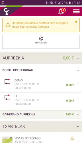 Banca Móvil LABORAL Kutxa screenshot 5