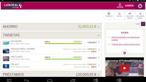 Banca Móvil LABORAL Kutxa screenshot 8