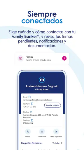 Banco Mediolanum España screenshot 5