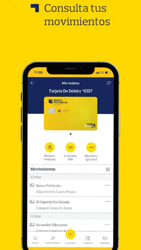 Banco Pichincha España screenshot 2