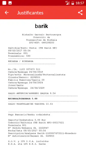 Barik NFC screenshot 6