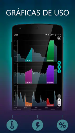 Batería HD Pro - Battery screenshot 2