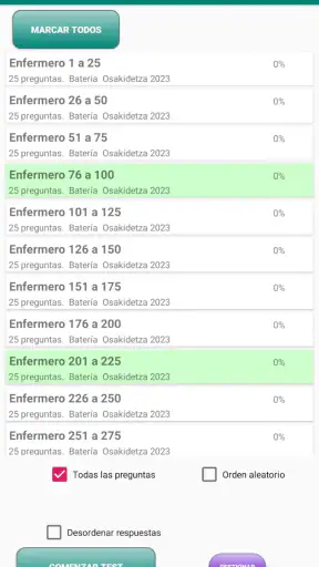 Batería Osakidetza screenshot 2