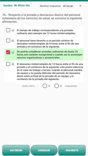 Batería Osakidetza screenshot 6