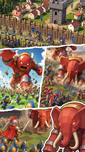 Battle Simulator: Merge Master screenshot 5