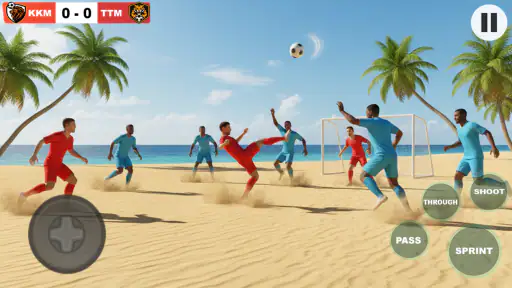 Beach Football 5V5 screenshot 9
