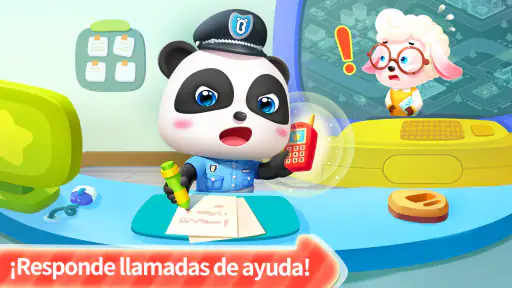 Bebé Panda oficial de policía screenshot 12