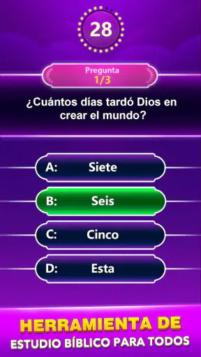 Bible Trivia -Juego de palabra screenshot 11