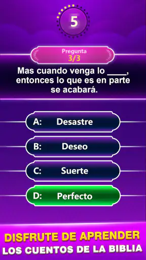 Bible Trivia -Juego de palabra screenshot 4