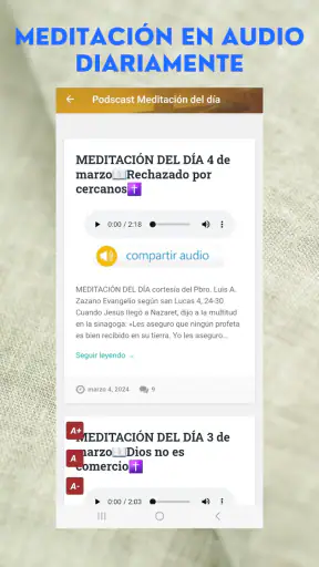 Biblia Católica en español screenshot 9