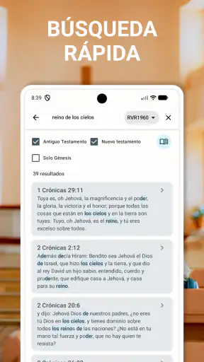 Biblia Reina Valera 1960 screenshot 4