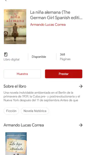 Biblio-e Instituto Cervantes screenshot 4