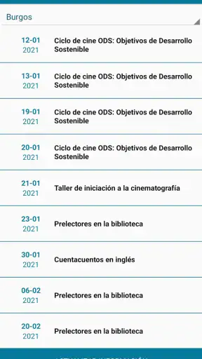 Biblio JCyL: Bibliotecas Casti screenshot 2