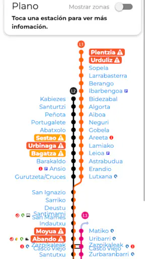Bilbao Go: Horarios Transporte screenshot 3