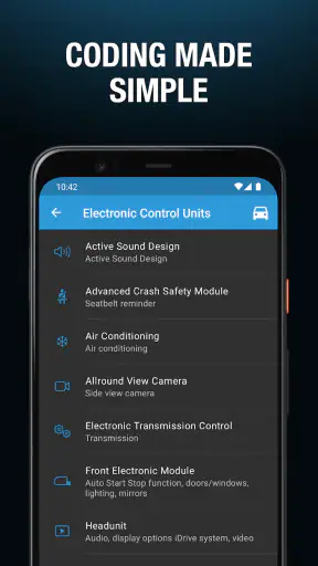 BimmerCode para BMW y MINI screenshot