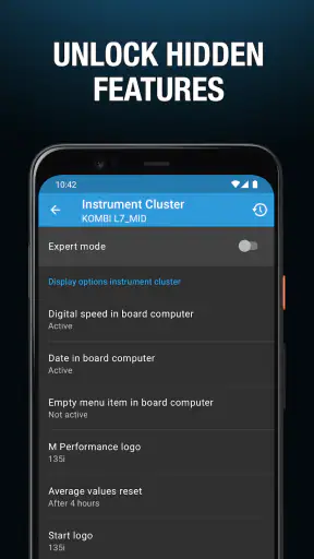 BimmerCode para BMW y MINI screenshot