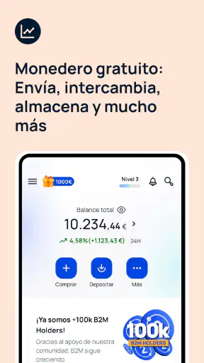 Bit2Me - Crypto y Acciones screenshot 3