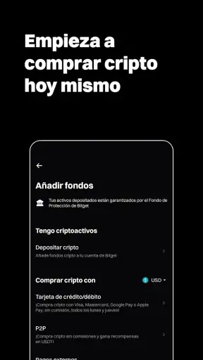 Bitget - Opera BTC y Cripto screenshot 7