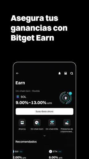 Bitget - Opera BTC y Cripto screenshot 8