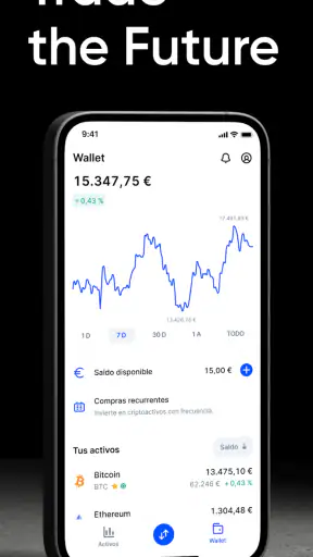 Bitvavo - Crypto y Bitcoin screenshot 1