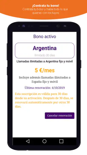 Blablablapp llamadas baratas screenshot 5